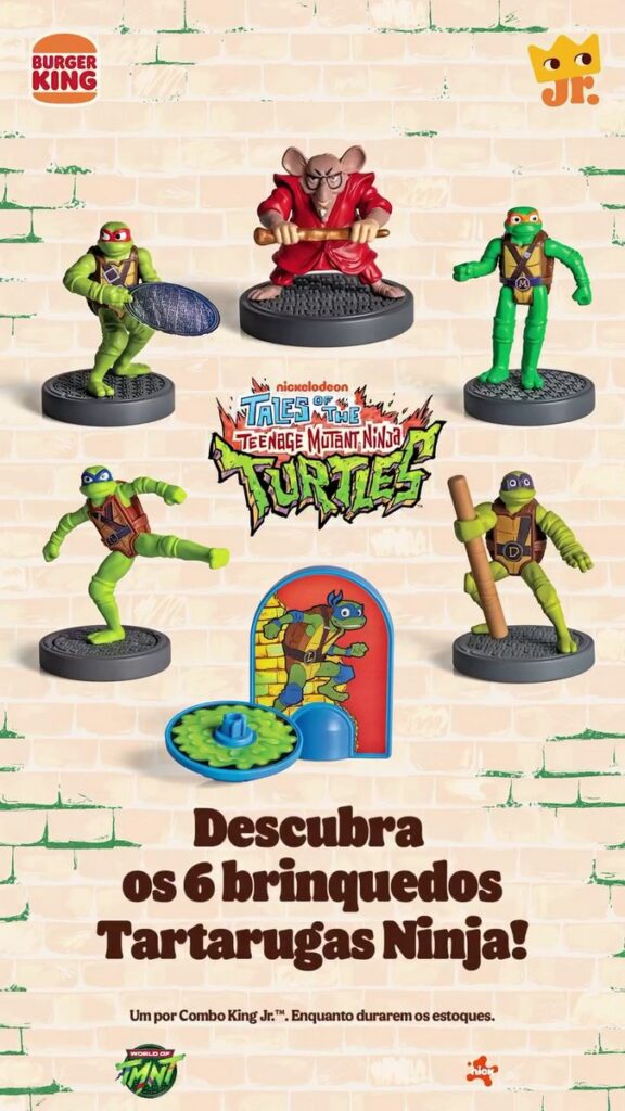 バーガーキング×タートルズ、カワバンガな「侵略」がブラジルで始まる