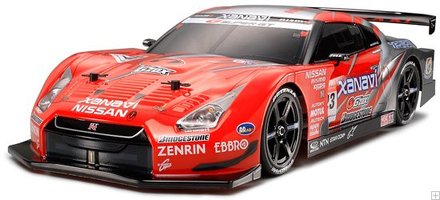 タミヤ SP.1359 1／10RC XANAVI NISMO GT-R (R35) スペアボディセット