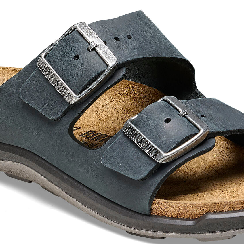 WOMEN'S BIRKENSTOCK ARIZONA CROSSTOWN | BLACK – Randy's Shoes