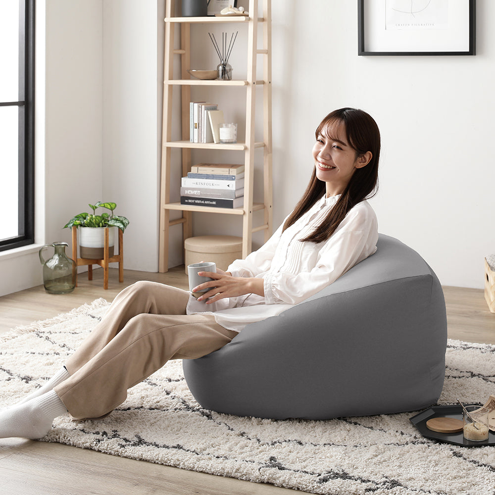 日本製 ビーズクッション 『STIIBO』単品/大きいサイズでゆったりと