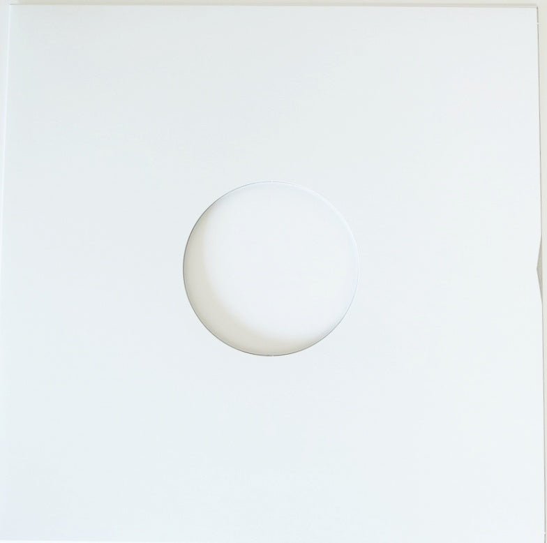 LP（12インチ）レコード用 ジャケット / 特厚紙 両穴 白 艶なし 1枚