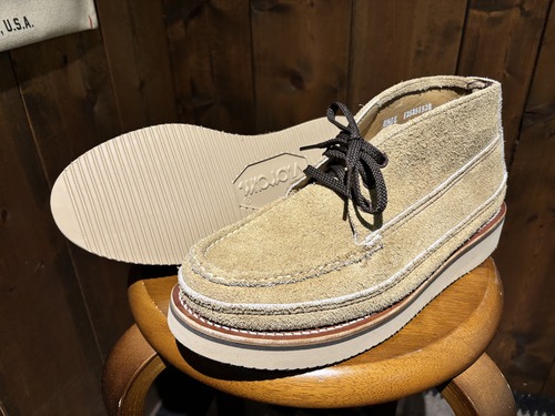 ラッセルモカシン キャンプモカシン デッキシューズ vibram#9105ソール