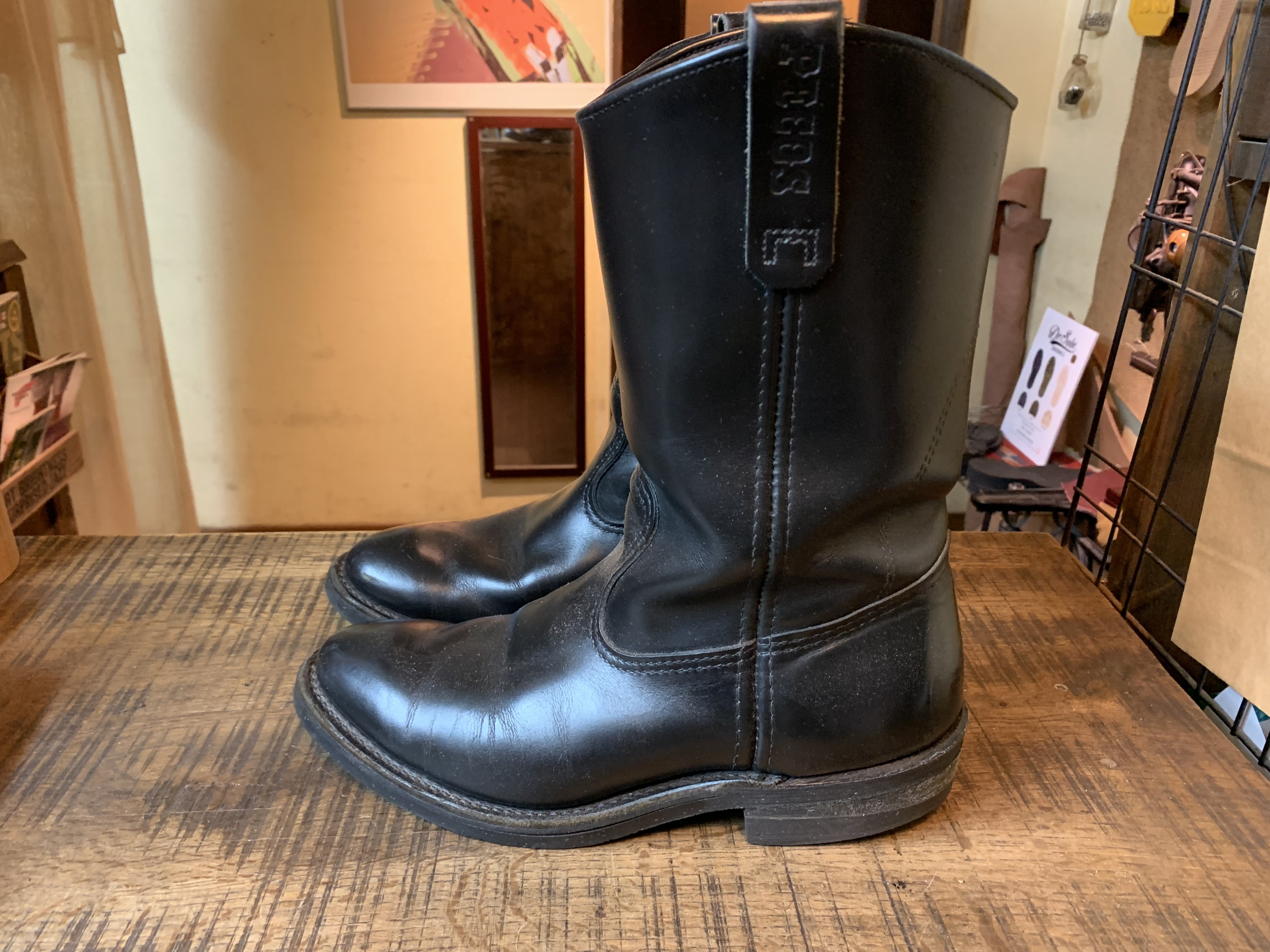 Redwing 8155 ペコスブーツ vibram#2021ソールカスタム: ソールリペア