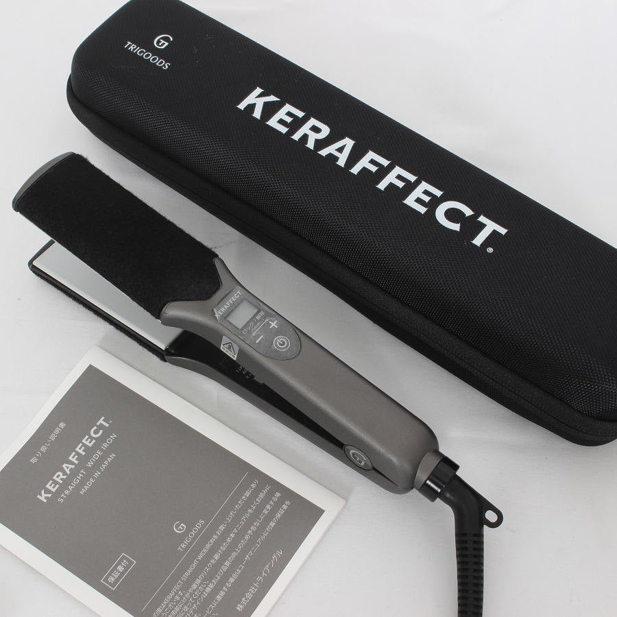 KERAFFECT STRAIGHT WIDEIRON ケラフェクト ストレート ワイド ヘア
