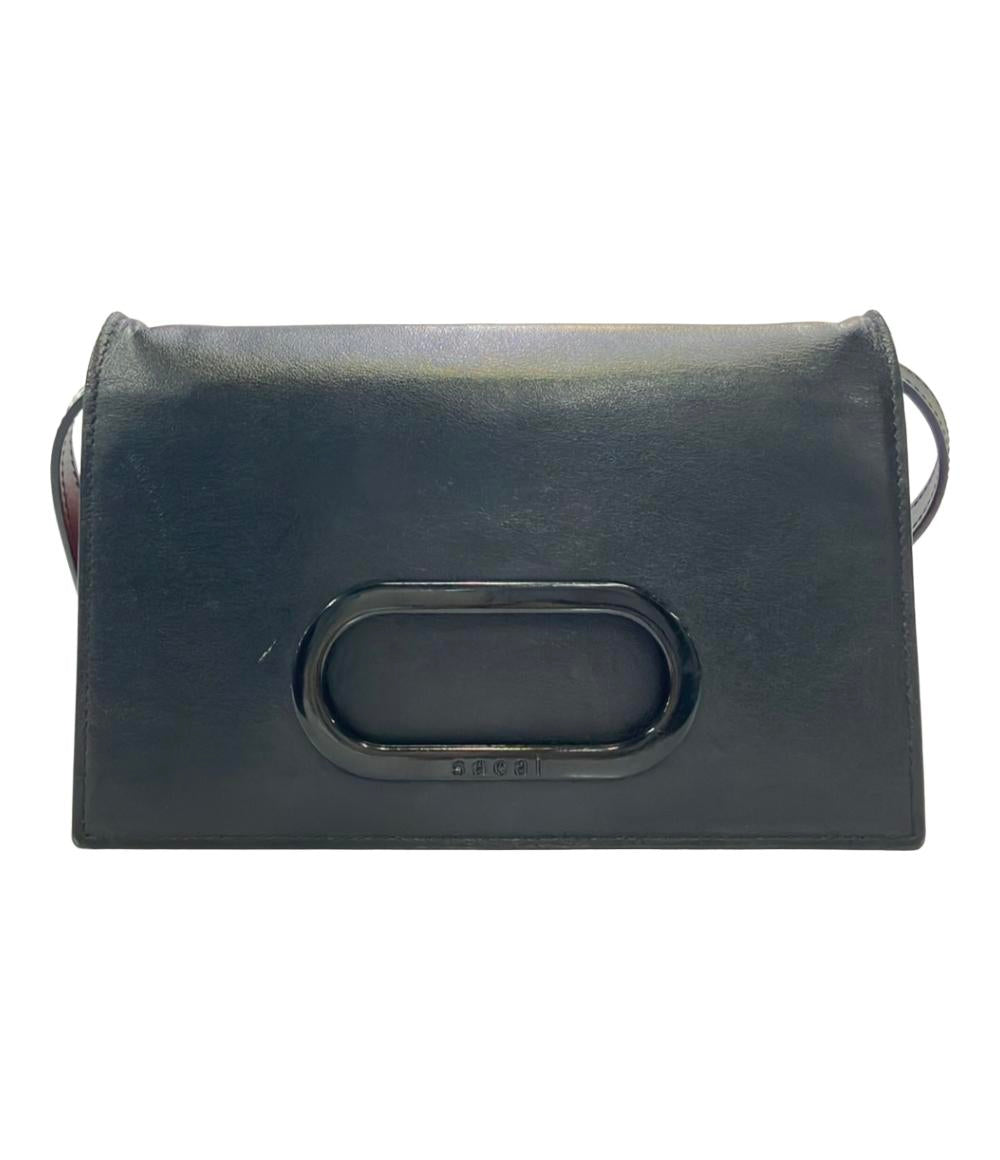 Sacai 2WAY クラッチバッグ ショルダーバッグ 斜め掛け ウォレット