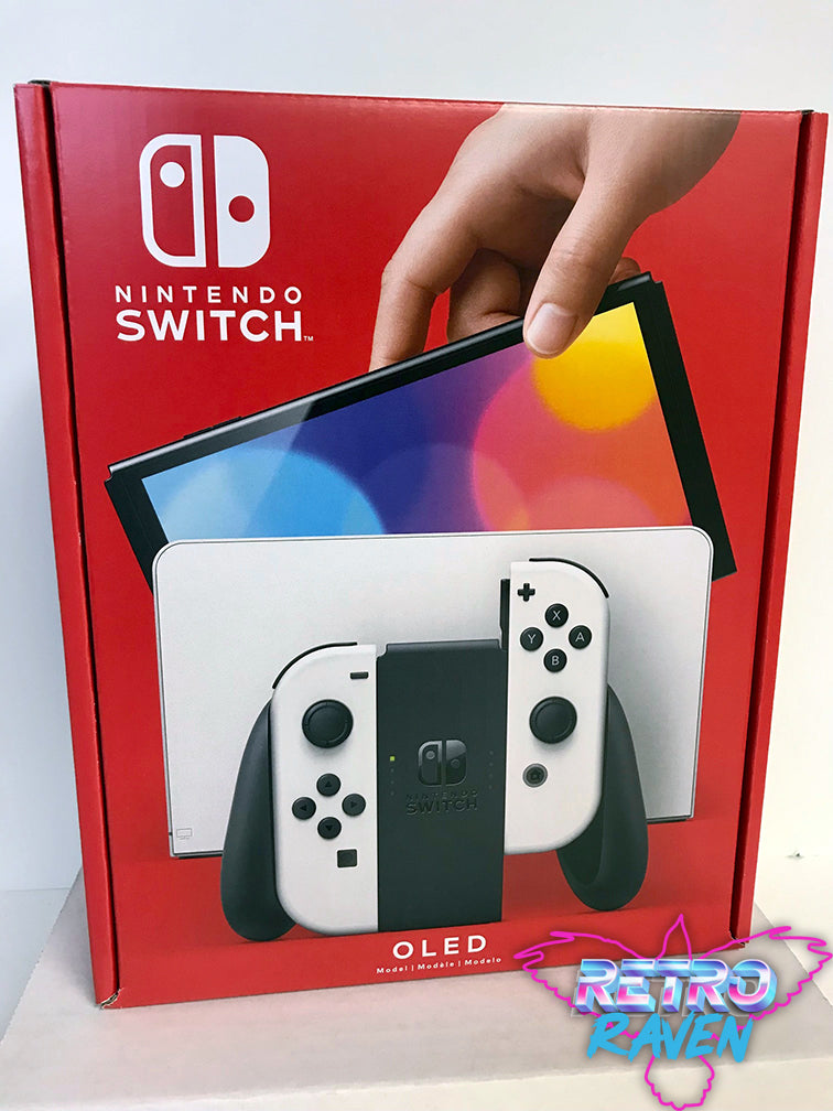 Nintendo Switch OLED Console - White – Retro Raven Games