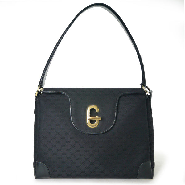 OLD Gucci Gターンロック ジャガードバッグ – Vintage Shop Rococo