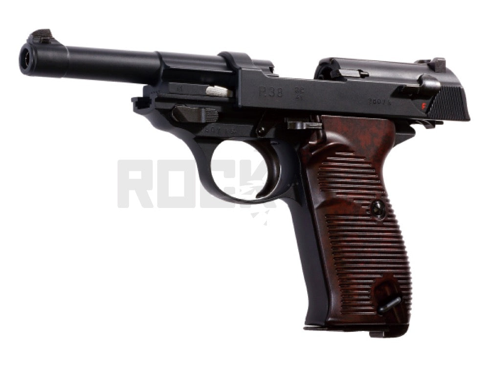 マルゼン】ワルサー P38 (ac41) ガスブローバック ブラック 最新ロット