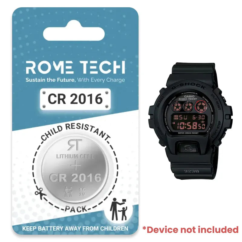 ✩ Replacement Battery for G-SHOCK DW6900MS-1 Watch – Rome Tech