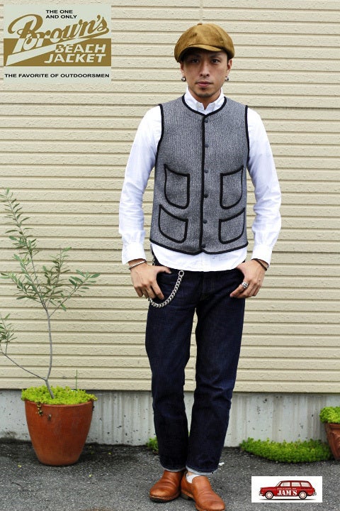 Browns BEACH JACKET」 by 「FULLCOUNT」 ビーチベスト入荷
