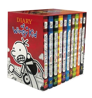Diary of a Wimpy Kid Box of Books 1–10 Hardcover Gift Set – Abrams