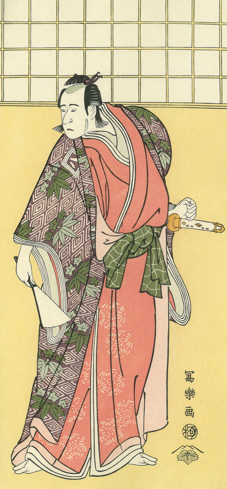 Toshusai Sharaku（東洲斎写楽） 東洲斎写楽「三代目市川八百蔵 八幡