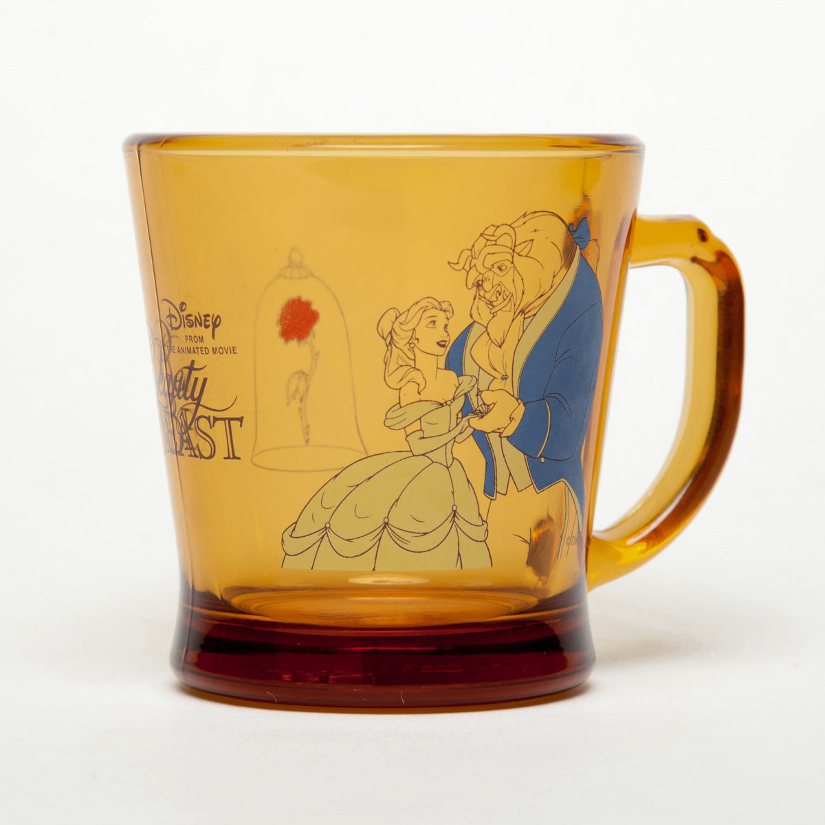 Fire-King Dハンドルマグ Disney [美女と野獣] アンバー – Fire-King