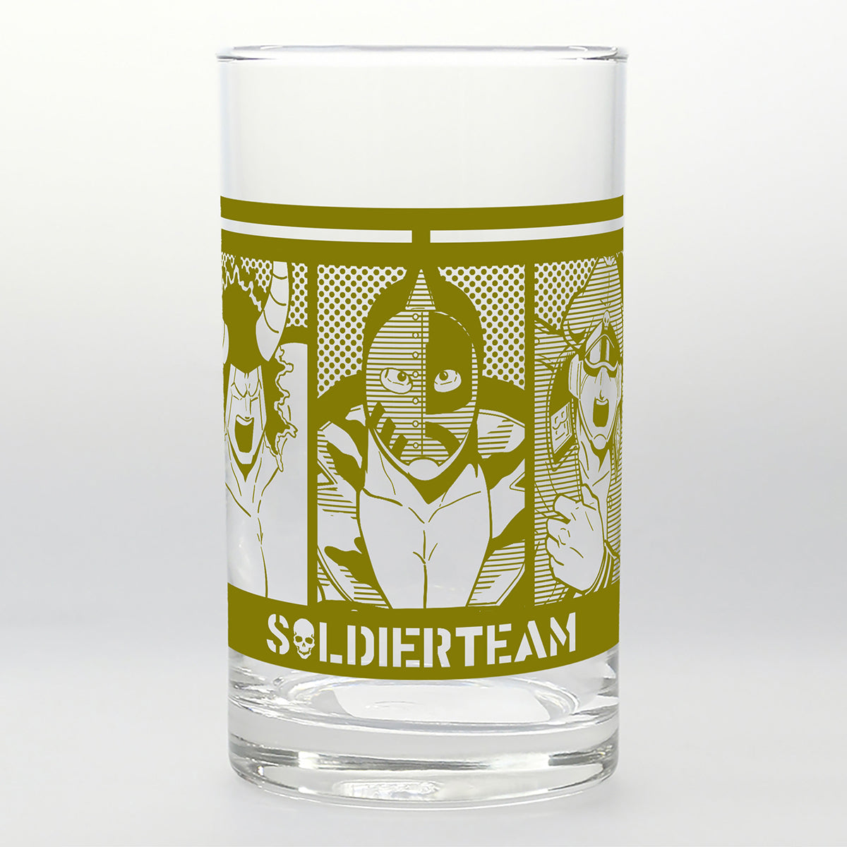 KMC ソルジャーチーム グラスタンブラー – キン肉マン公式オンライン