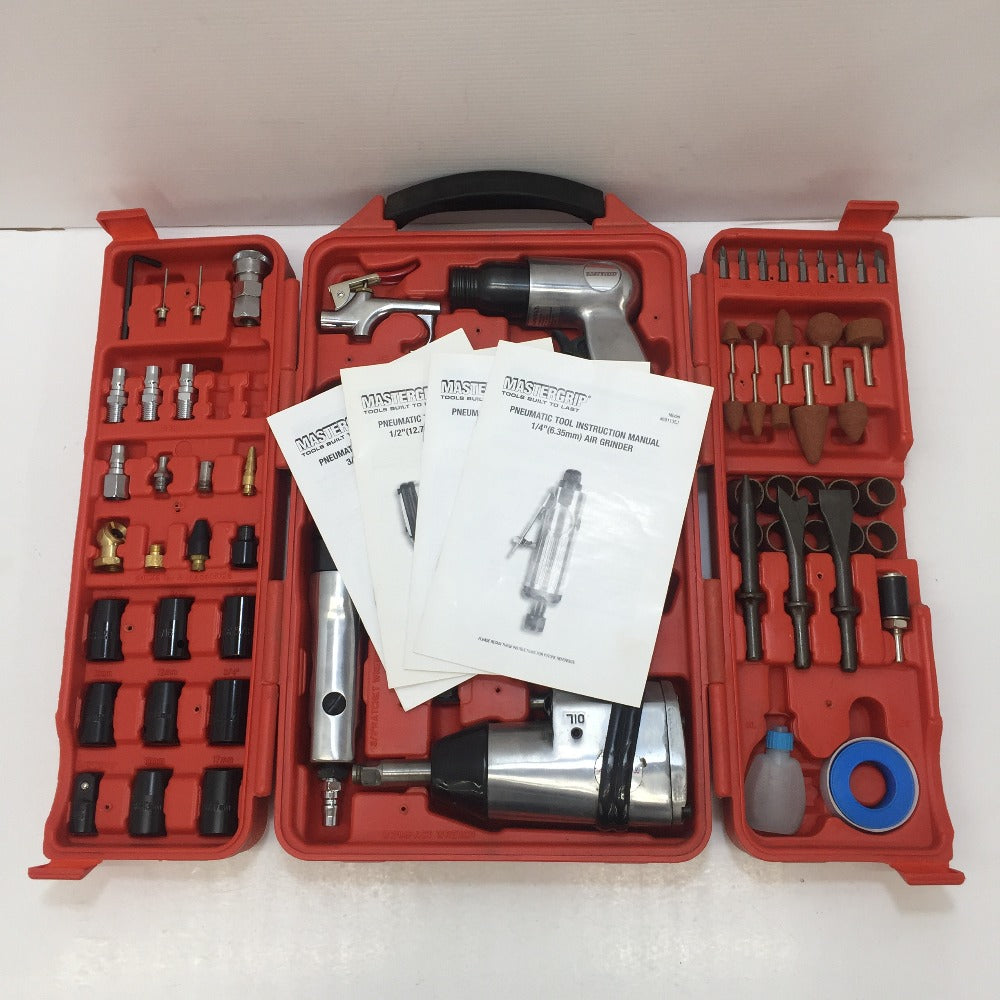 MASTERGRIP (マスターグリップ) 常圧対応エアツールセット 71ピース