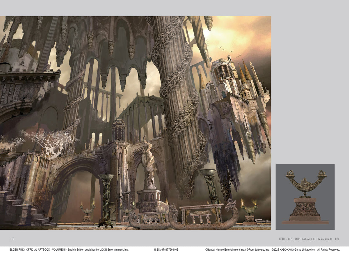 Elden Ring: Official Art Book Volume III Hardcover – UDON