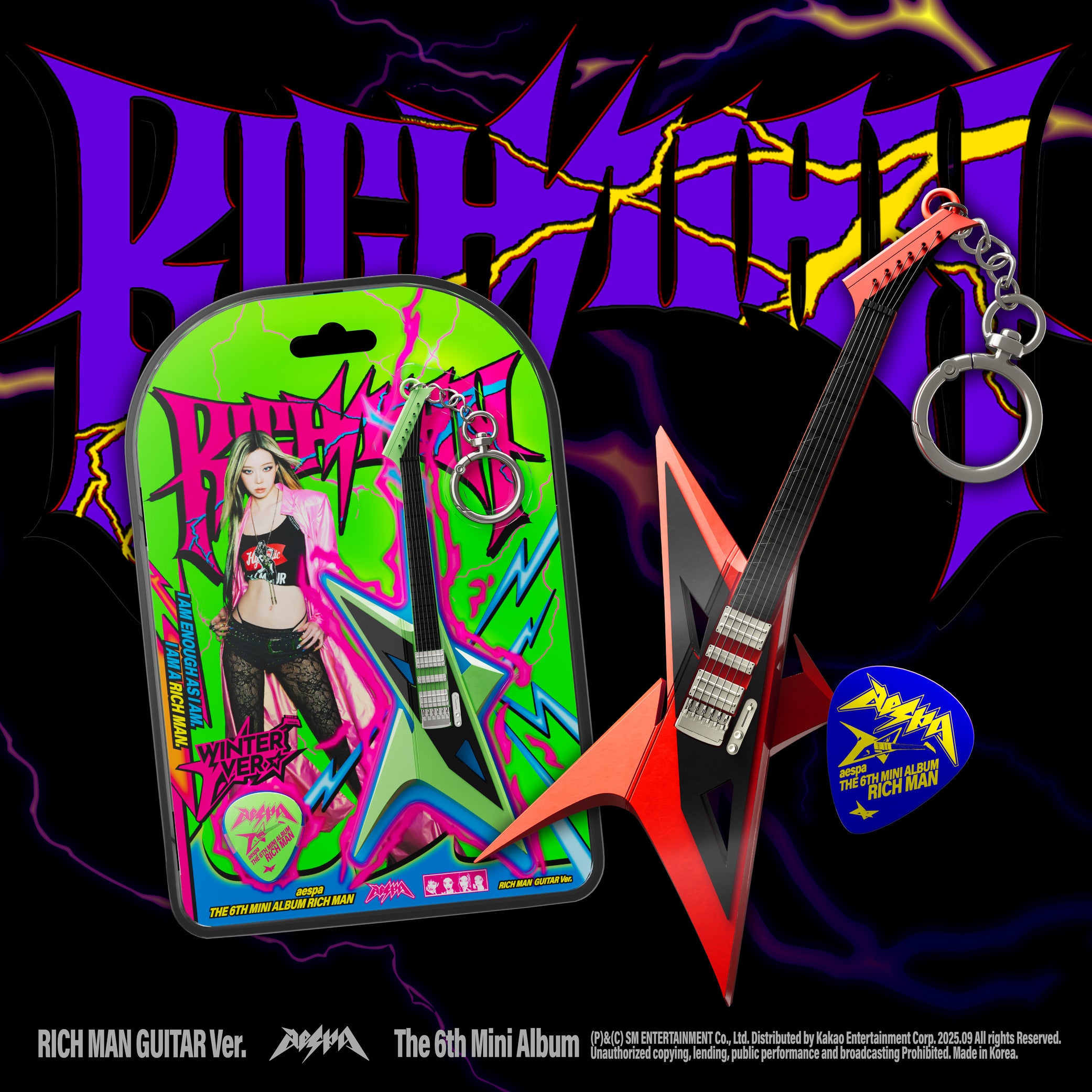 Rich Man - The 6th Mini Album (GUITAR Ver.) SMART ALBUM ランダム