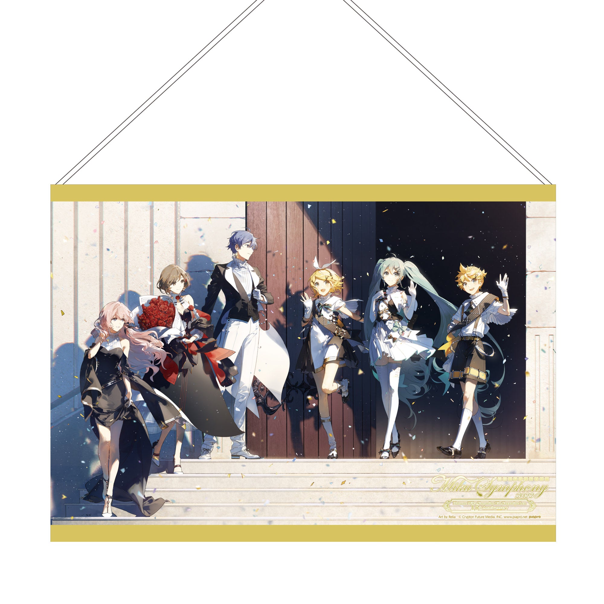 初音ミクシンフォニー2022 B2タペストリー(Rella 横浜公演 Ver