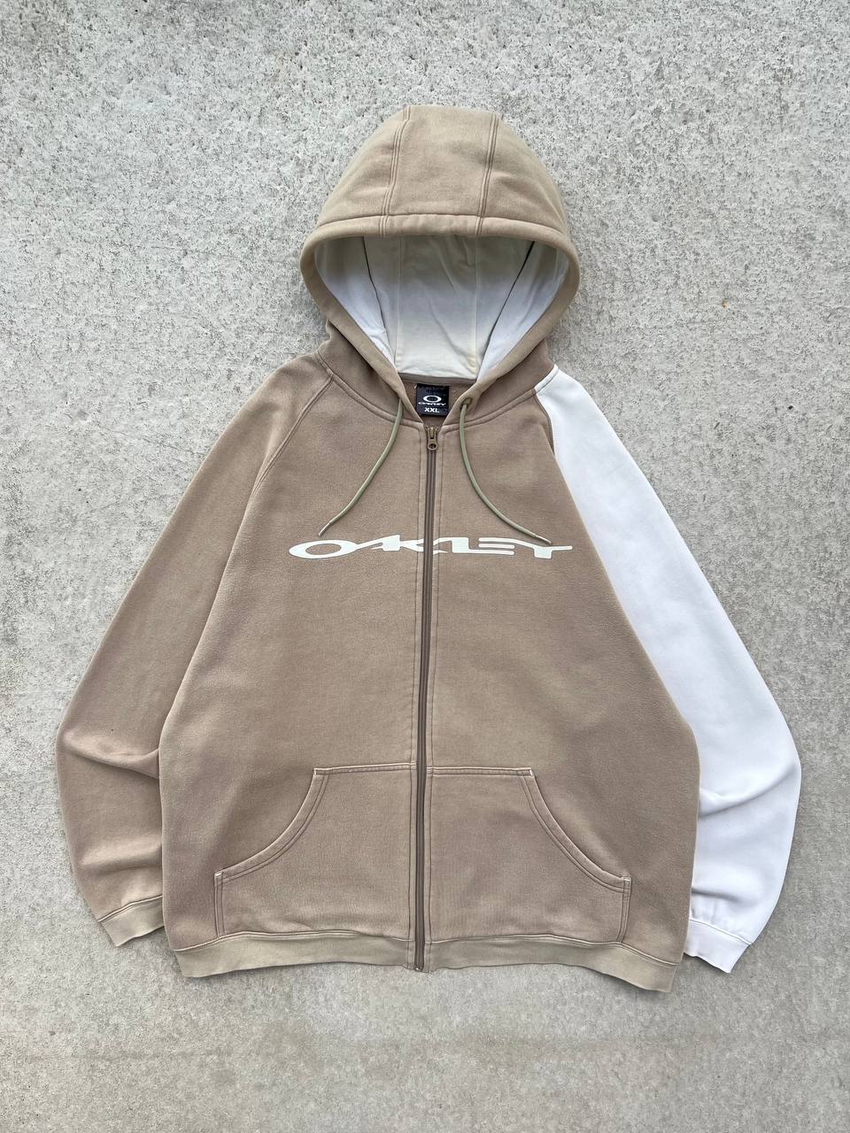 00s Vintage Oakley Hoodie Zip Up - StreetStyler