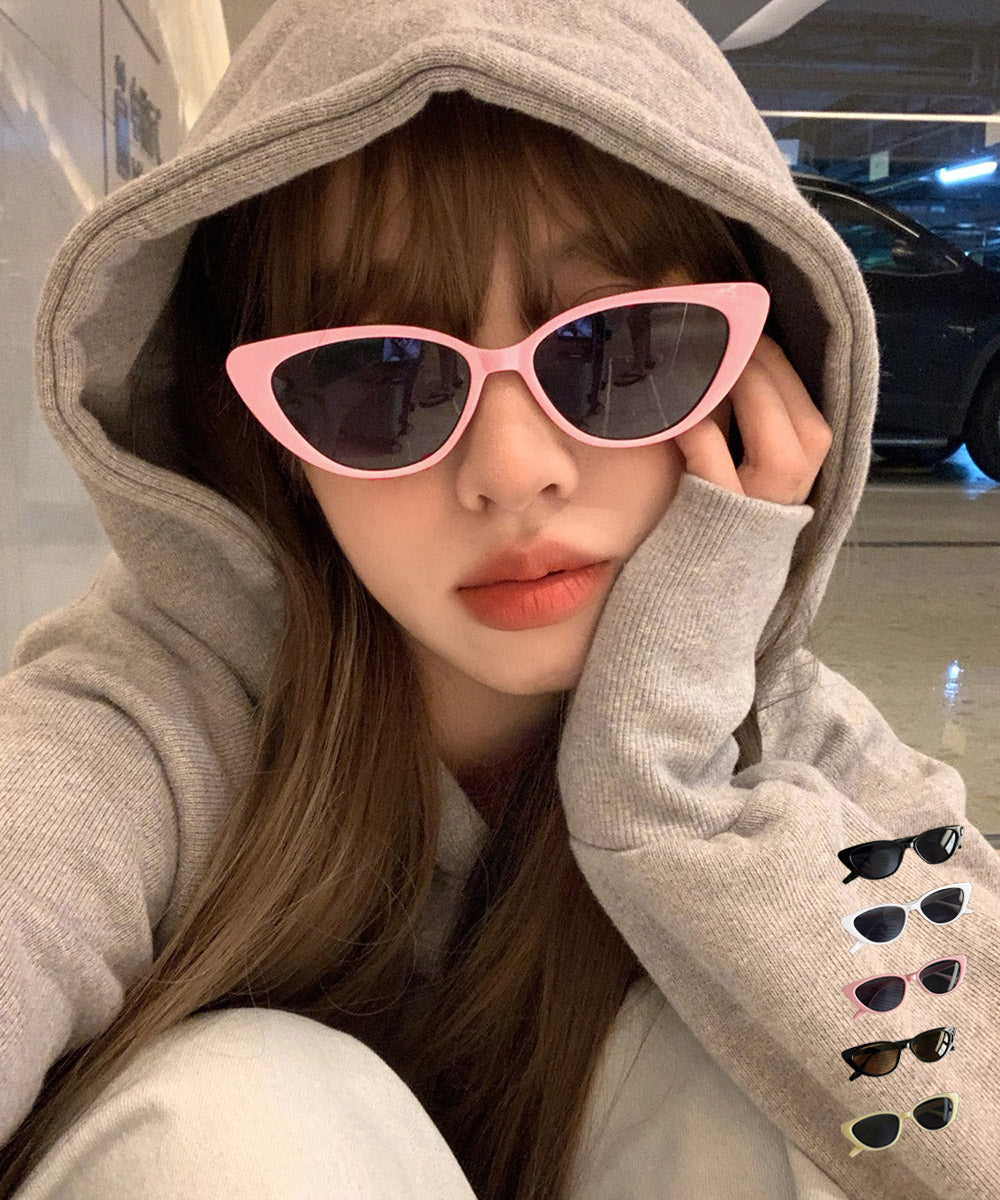 送料無料】 キャットアイ カラーフレームサングラス – SUNHOSEKI