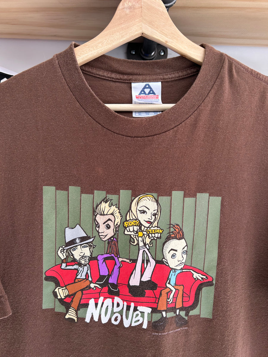 Vintage 2002 No Doubt Cartoon Band Tee XL – Select Vintage BK