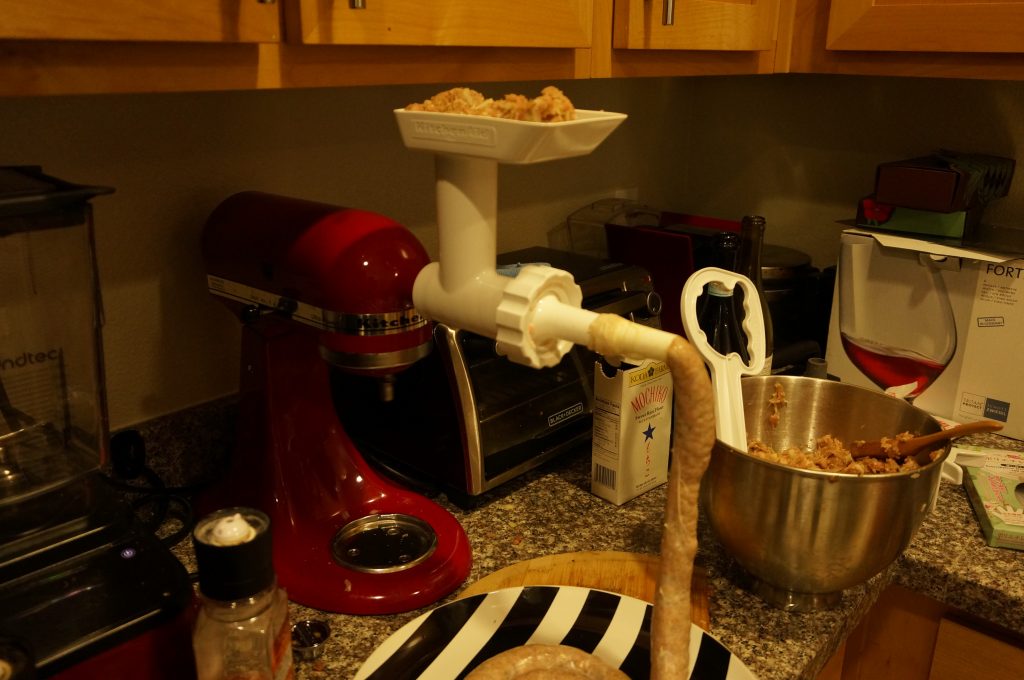 KitchenAidスタンドミキサーで自家製ソーセージを作ってみた – SF Tech