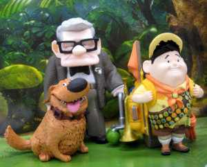 PVC figurine set/カールじいさんの空飛ぶ家 Disney PIXAR UP