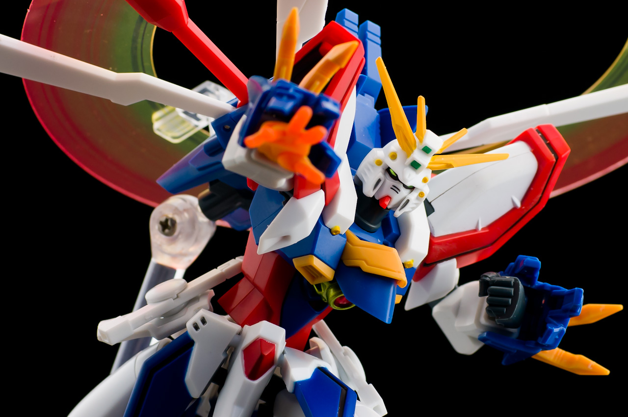 ROBOT魂 GOD GUNDAM GF13-017NJ II　ゴッドガンダム レビュー】 バンダイ ROBOT魂 <SIDE MS> GF13-017NJ II ゴッドガンダム