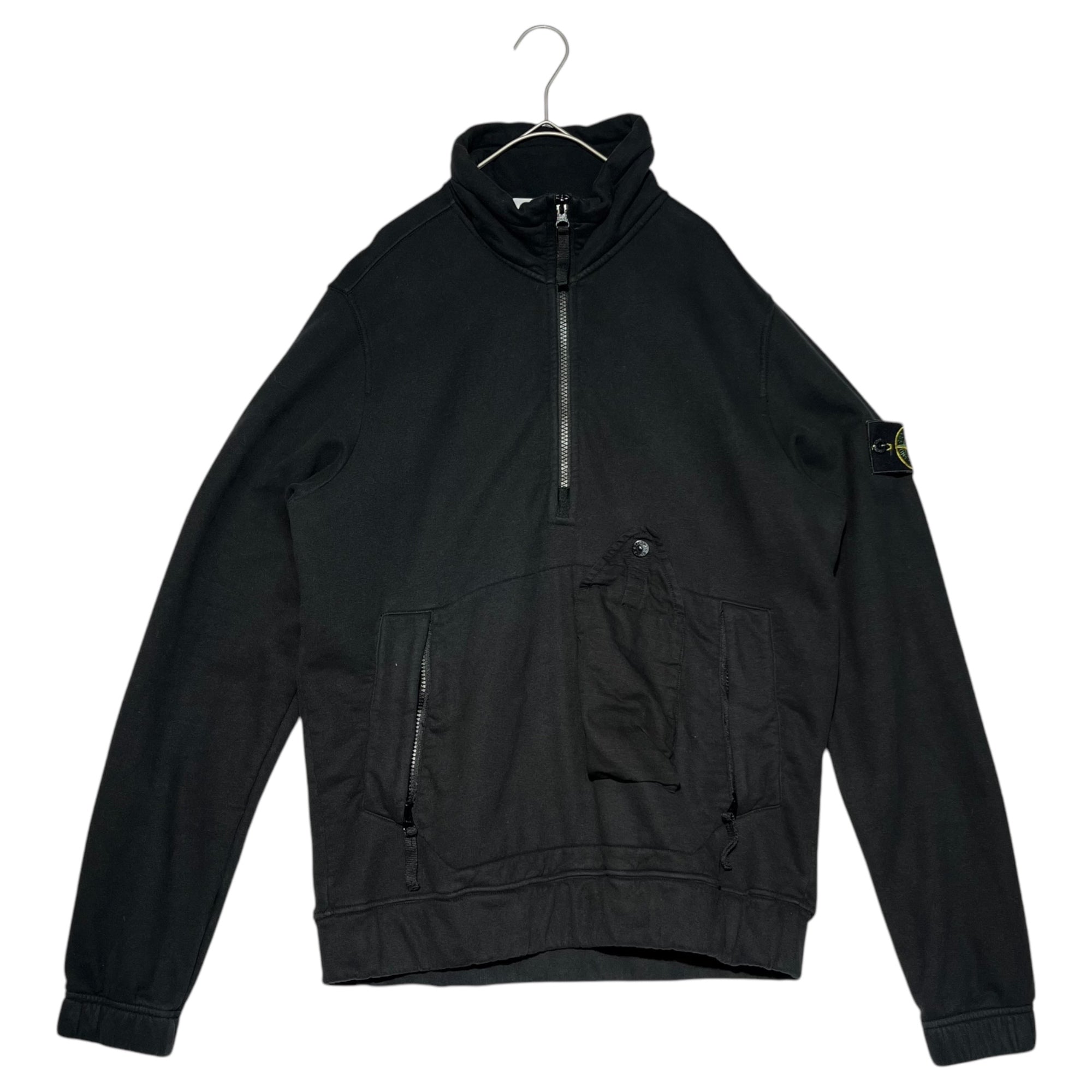 STONE ISLAND(ストーンアイランド) 20AW Stand collar half zip