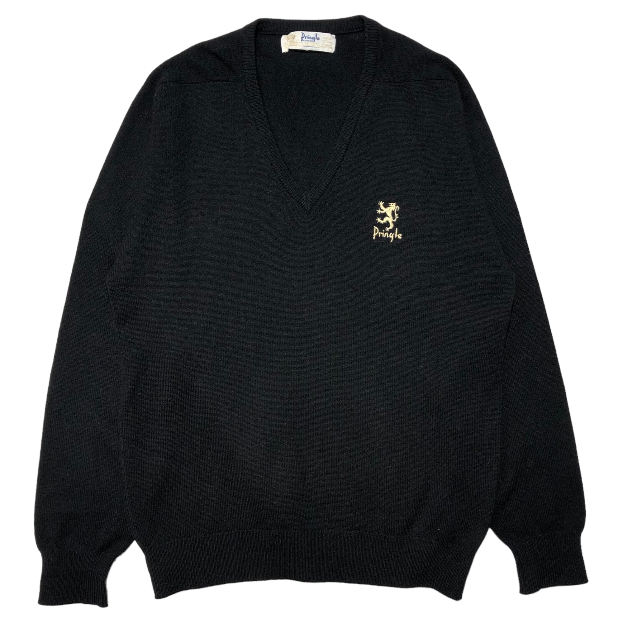 Pringle(プリングル) 70's V-neck cashmere knit 70年代 Vネック