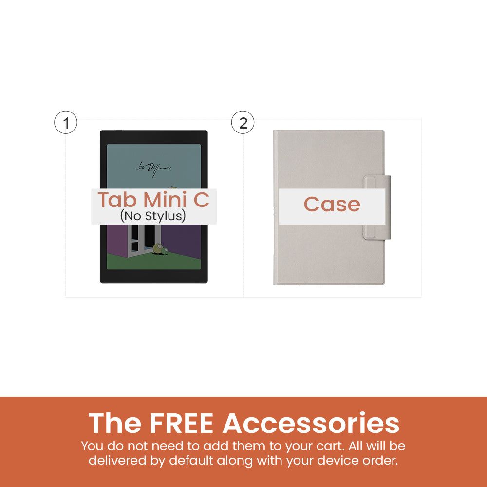 BOOX Tab Mini C | 7.8'' Color ePaper Reader and Sketchbook – The