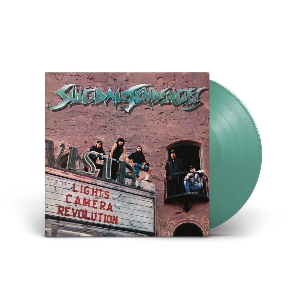 SUICIDAL TENDENCIES 'LIGHTS CAMERA REVOLUTION' LP (Transparent Green V
