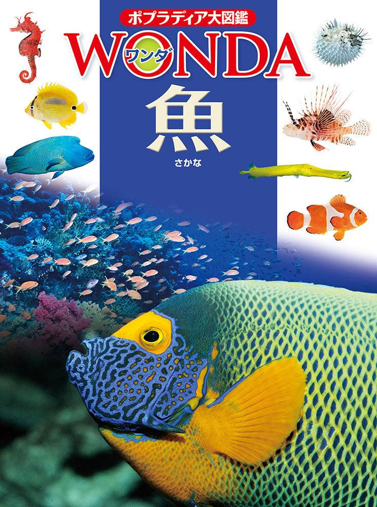 ポプラディア大図鑑 WONDA 魚-ポプラ社-図鑑 – こどもの本の童話館公式