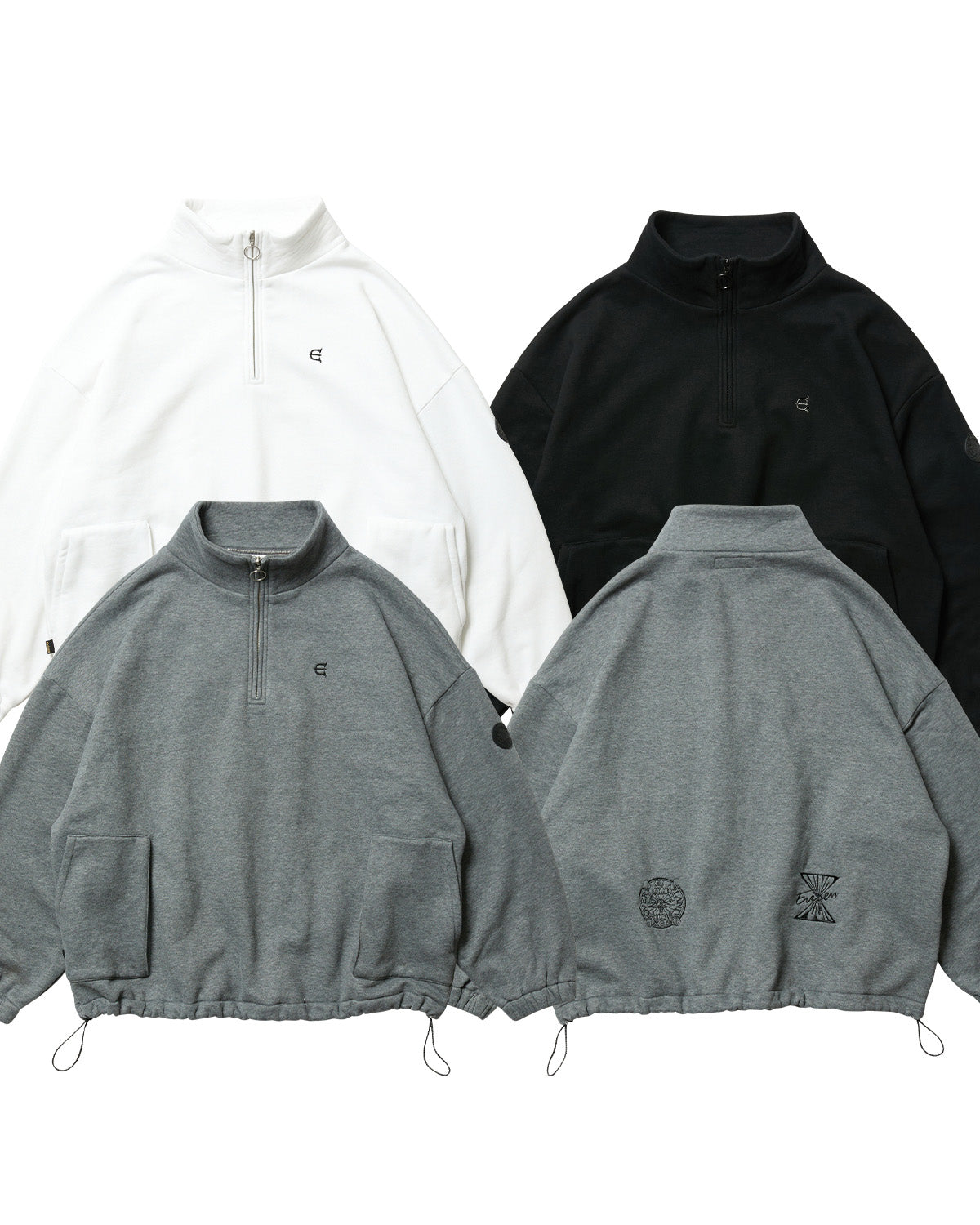 MIND LAND HALF ZIP SWEAT – Evisen Skateboards ゑ (エビセン