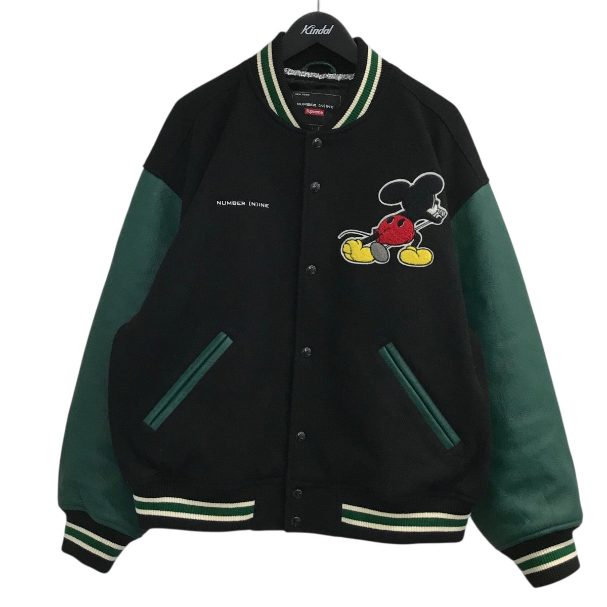 Supreme×NUMBER (N)INE 25AW「Mickey Varsity Jacket」スタジャン