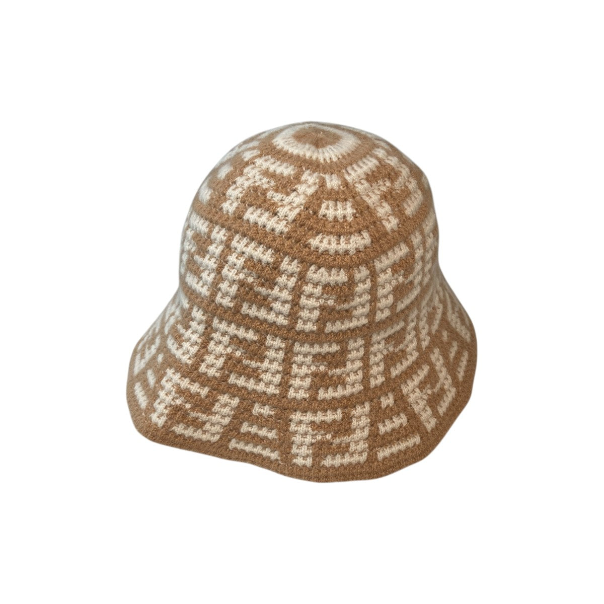 FENDI(フェンディ) FF ロゴハットFXQ922 FXQ922 ベージュ サイズ S/M