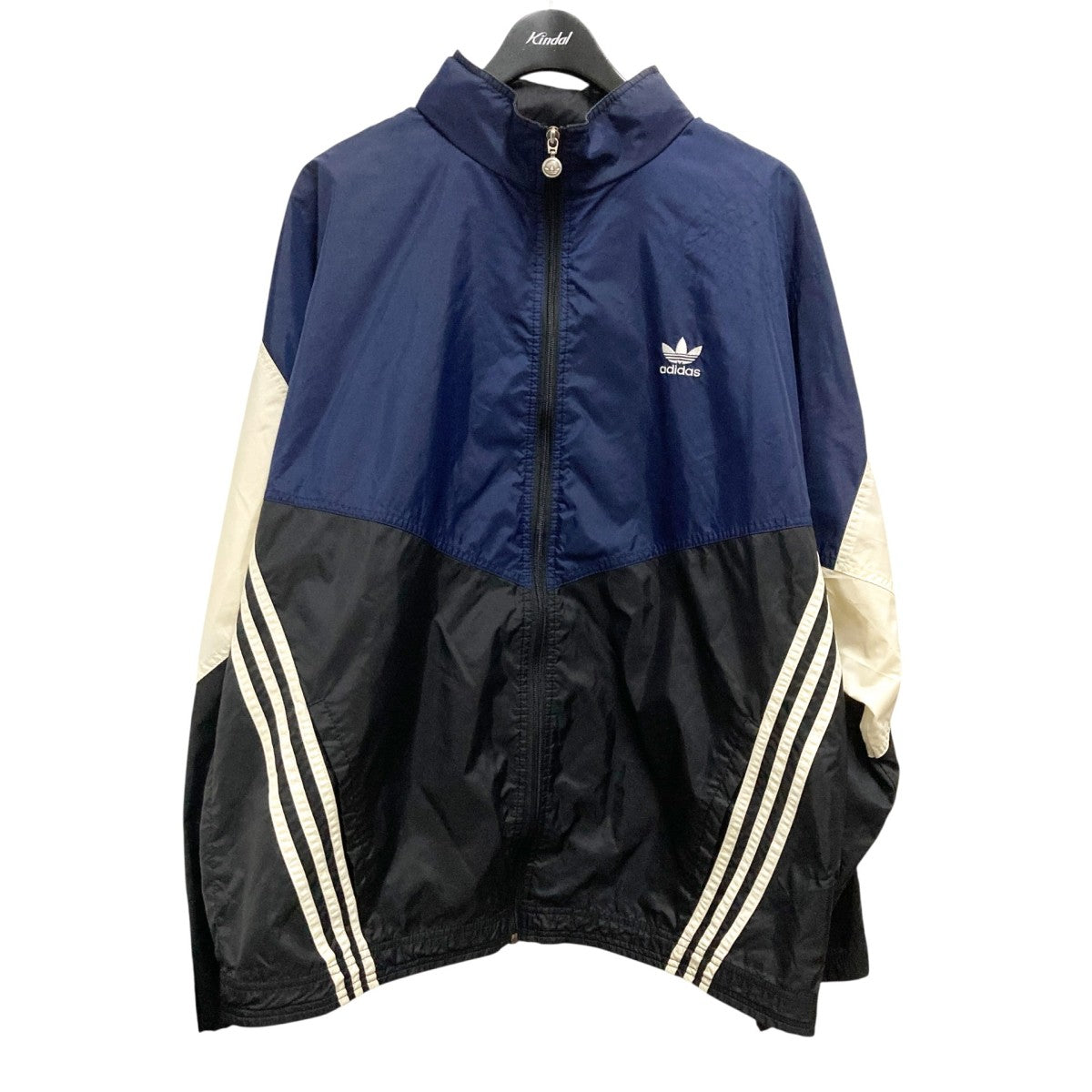 adidas(アディダス) トラックジャケット ネイビー×ブラック×アイボリー