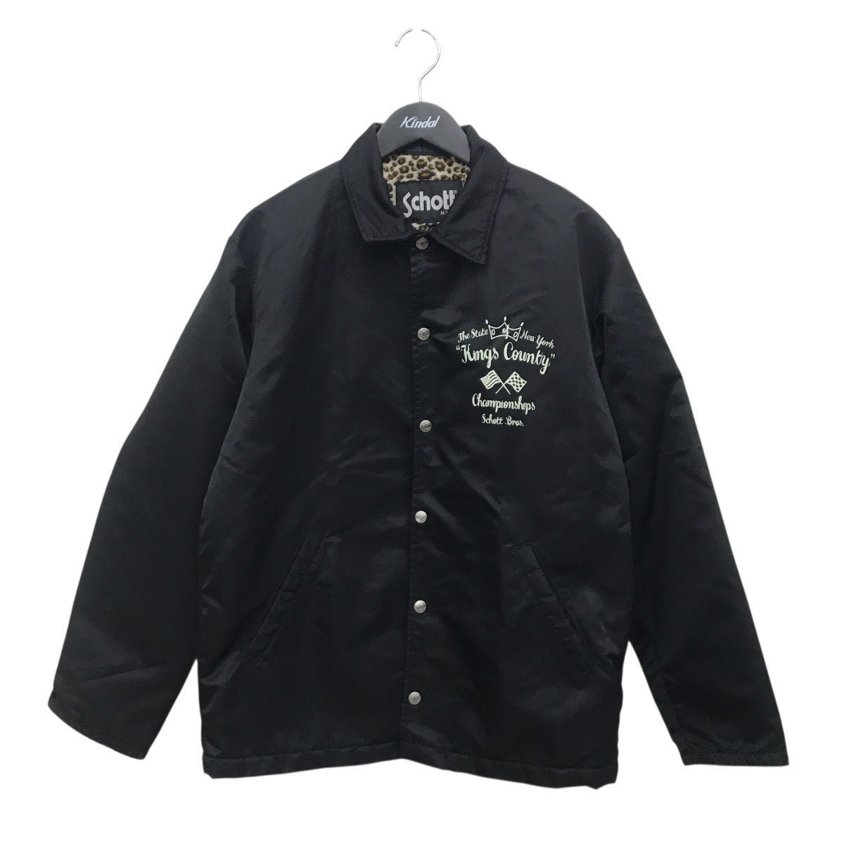 Schott(ショット) ナイロンジャケット3112019 3112019 ブラック サイズ