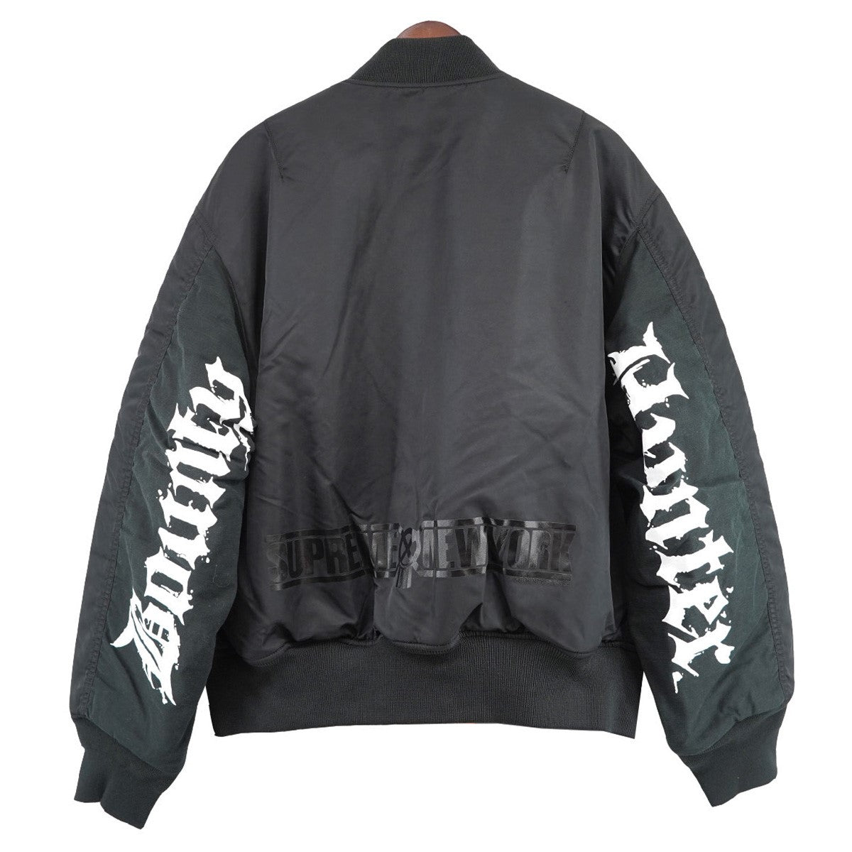 Supreme×Bounty Hunter 23AW Bounty Hunter Ma-1 Jacket ロゴ ボンバー