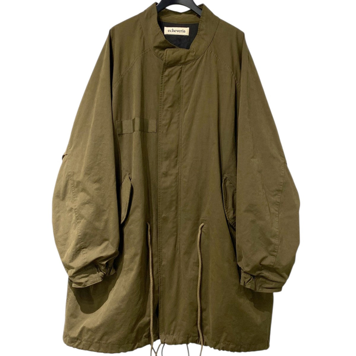 echeveria(エケベリア) waxed weather m-65 fishtail parkaワックス