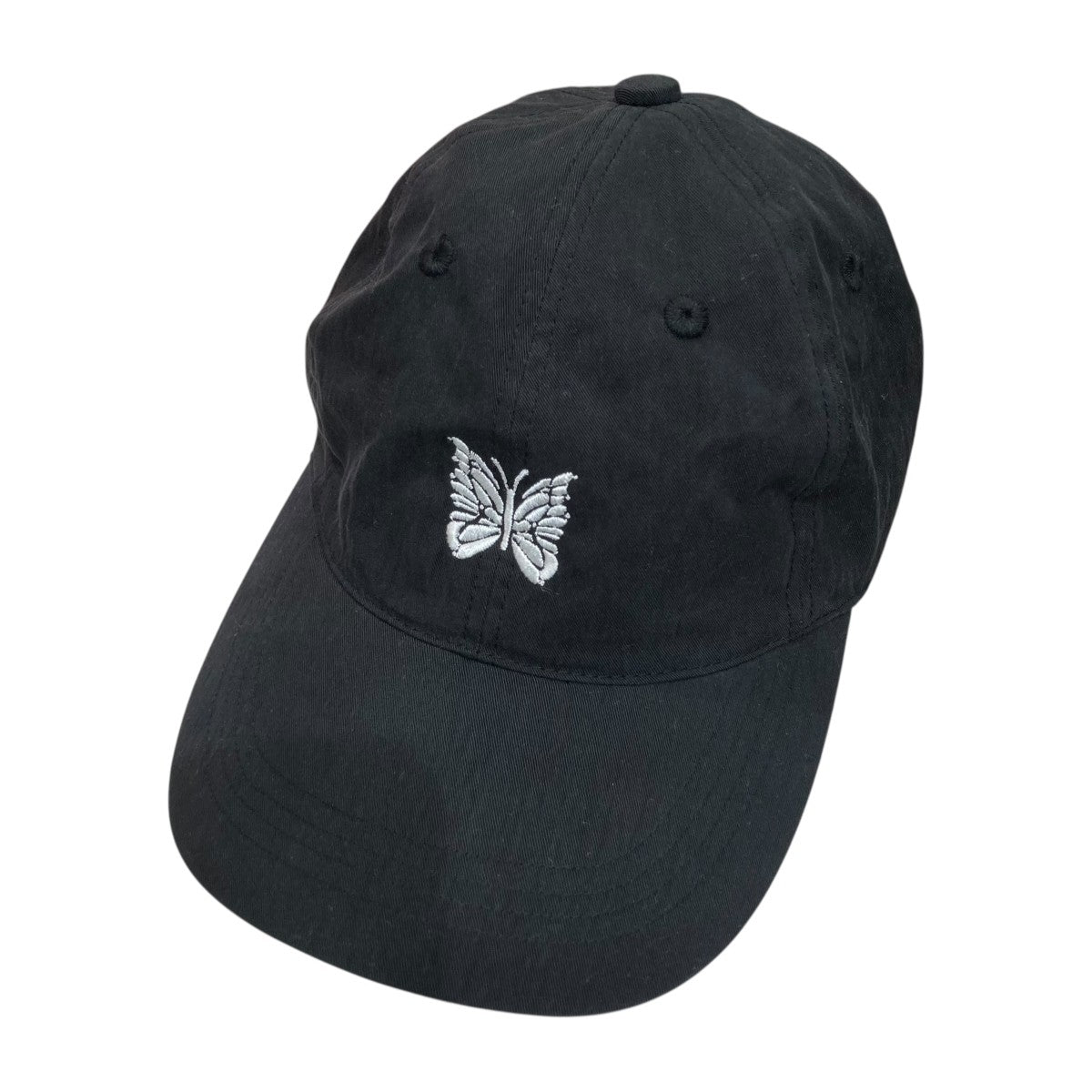 Needles(ニードルズ) パピヨン刺繍キャップ ブラック サイズ FREE
