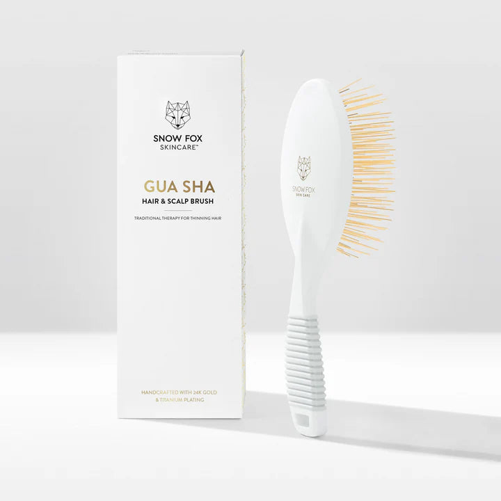 Snow Fox Skincare Gua Sha Hair & Scalp Brush – Hustlestop
