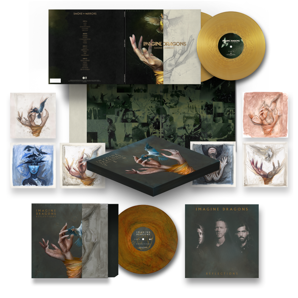 Smoke + Mirrors Ten Color Vinyl Box Set - Imagine Dragons Official