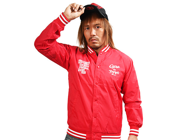 残りわずか】広島東洋カープ×内藤哲也 スタジアムジャンパー（RED）