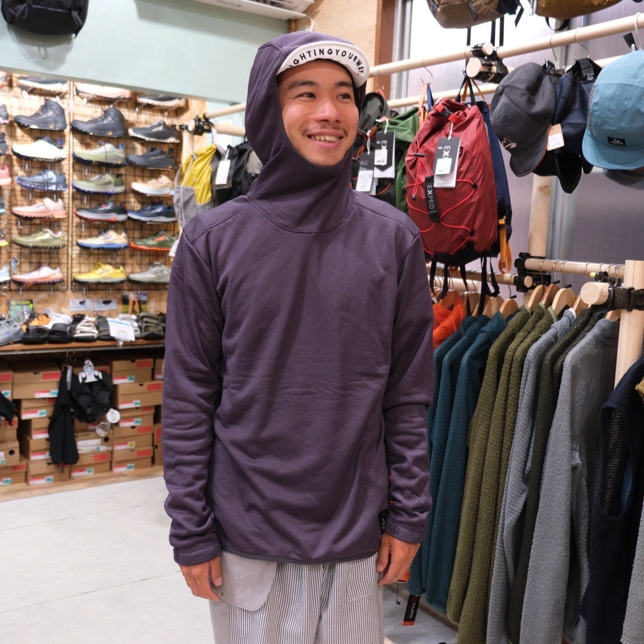 ADRIFT P/O HOODY〈2025FW〉（オクタのハイネックフーディ―）【STATIC