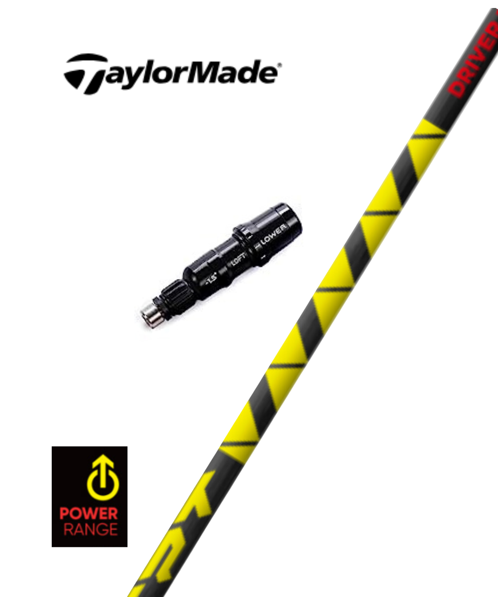 スリーブ付きシャフト】（TPT）POWER RANGE×テーラーメイドスリーブ