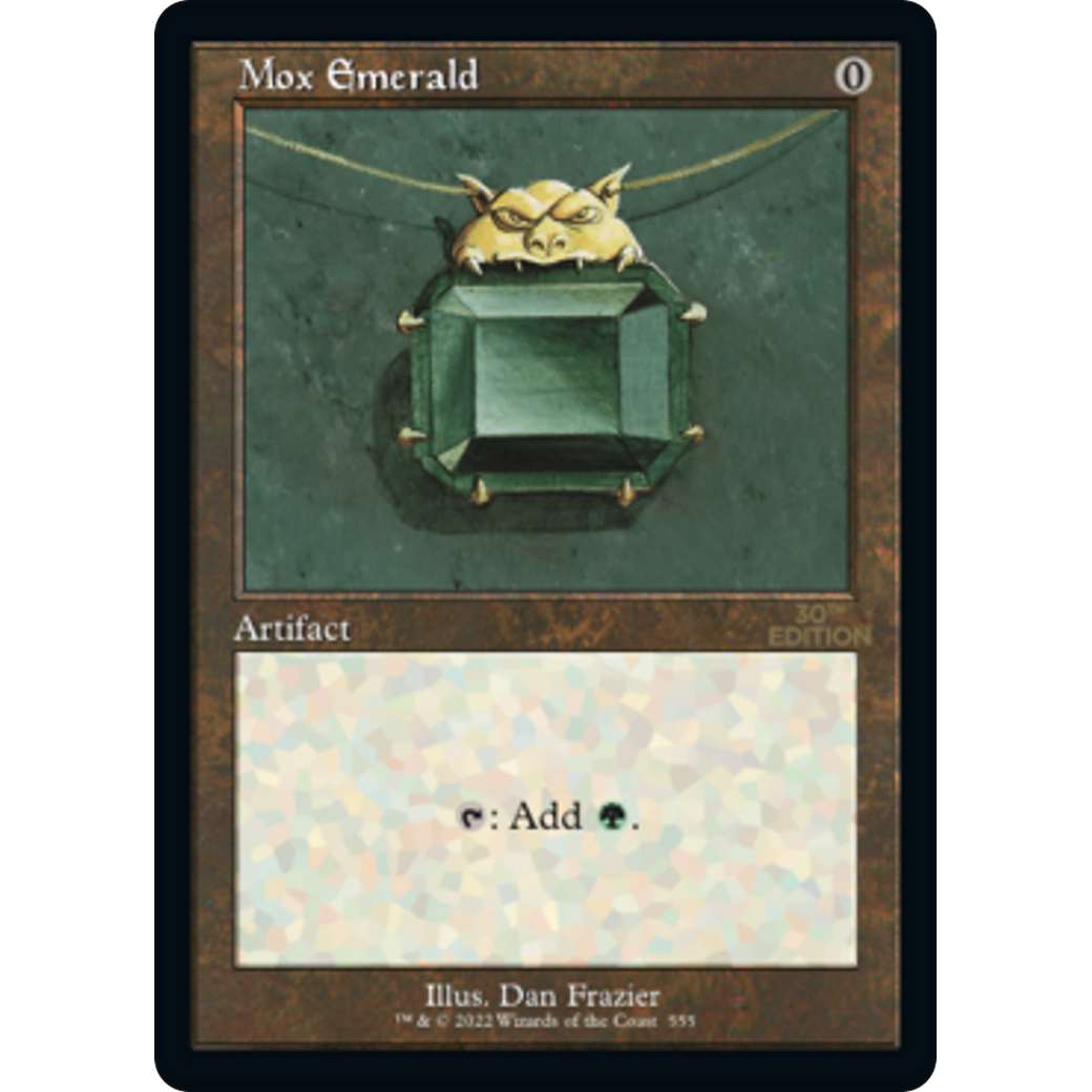 Mox Emerald (Retro Frame) - 30th Anniversary Edition