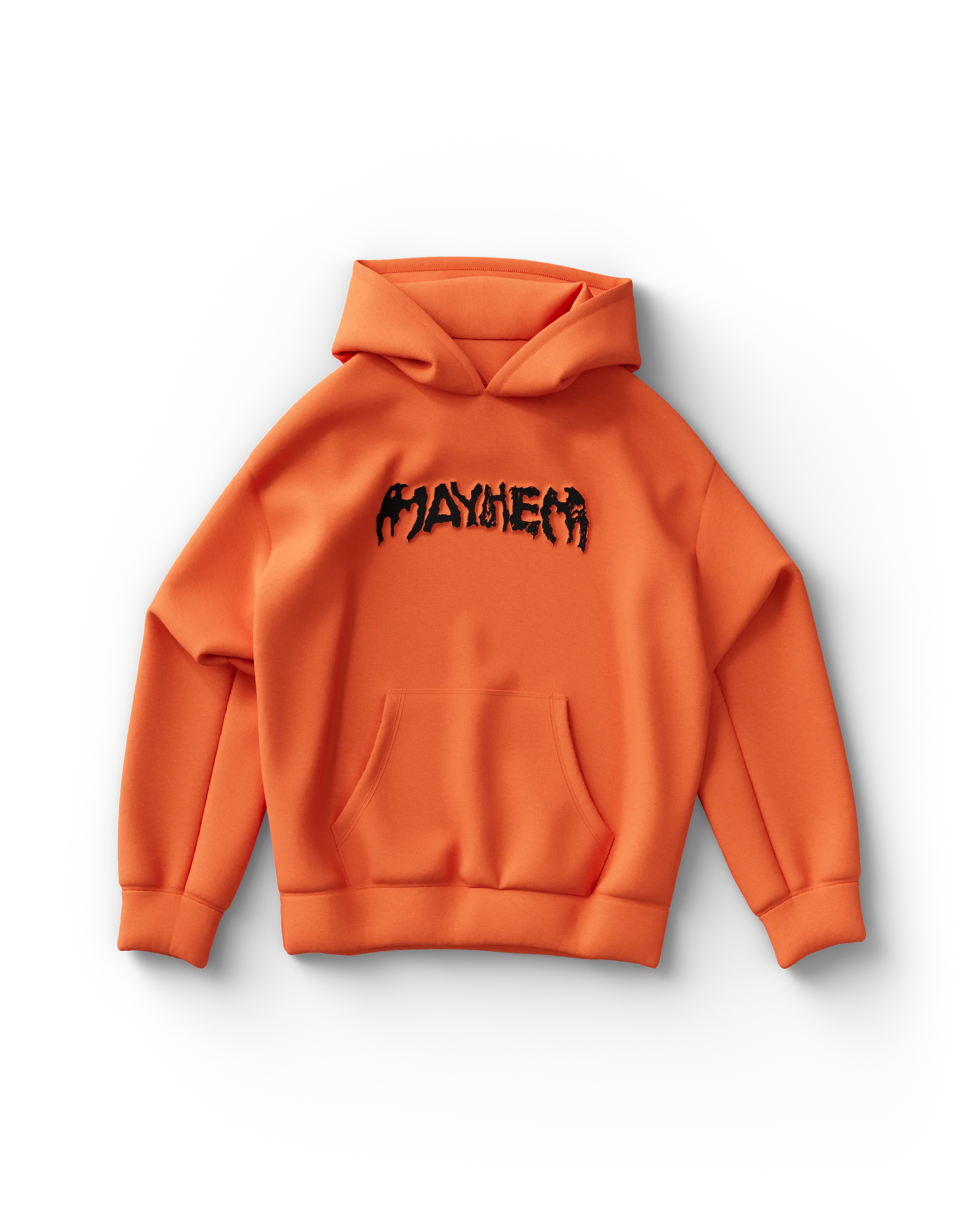 MAYHEM Orange Logo Hoodie - Lady Gaga