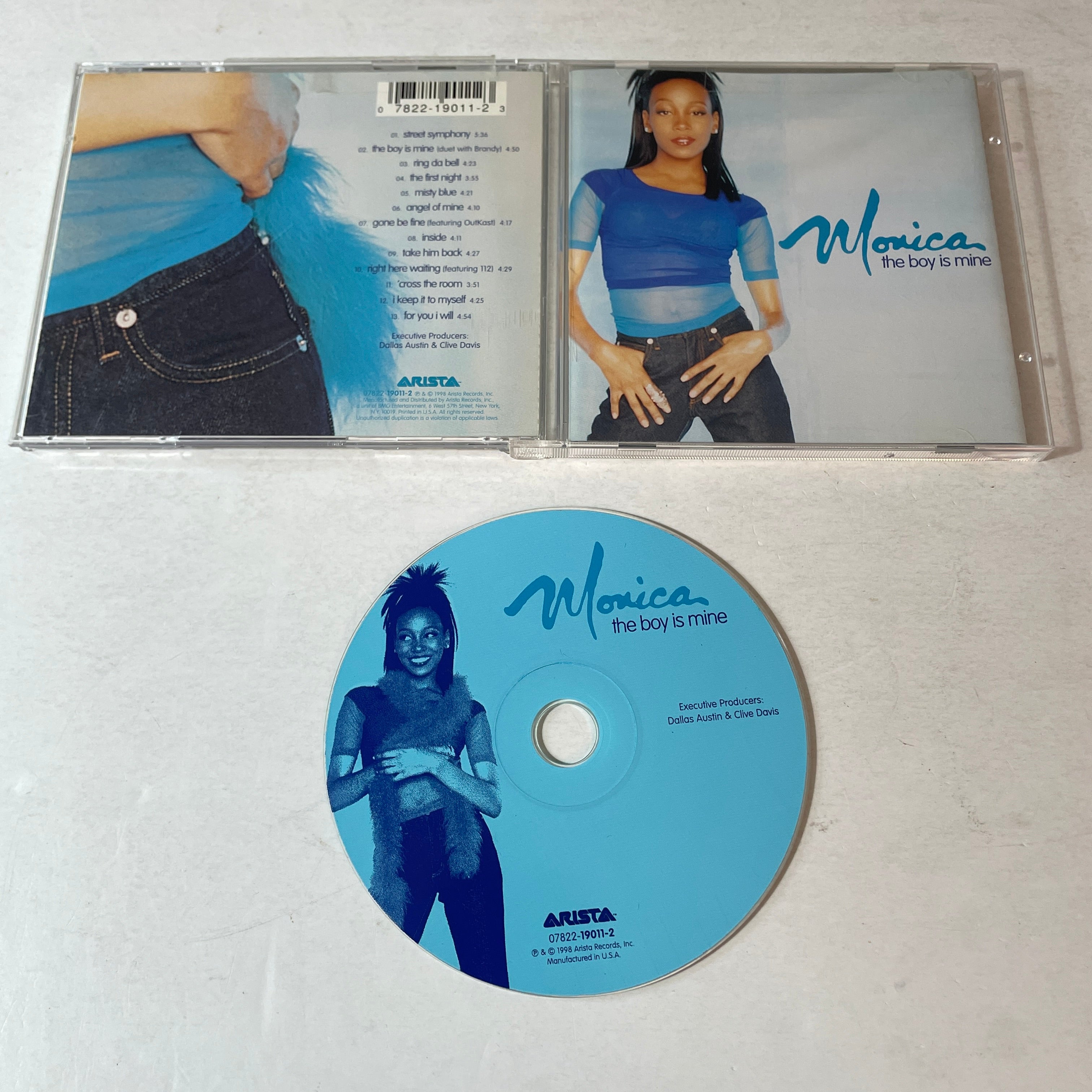 Monica The Boy Is Mine Used CD VG+\VG+ – Slow Turnin Vinyl