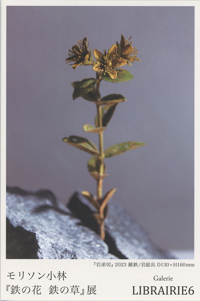 ateliergallery : モリソン小林「鉄の花 鉄の草」展